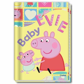 Caderno Universitário Brochura Capa Dura 80F Peppa Pig 286470