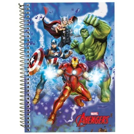 Caderno Marvel Spider Man Universitário 1M C/D 80F Culturama 120494