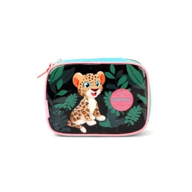 Estojo Escolar Feminino Animals 100 Pens by Up4You Ref.39384