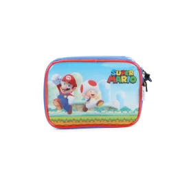 Estojo Escolar Super Mario Bros 100 Pens Luxcel 39444