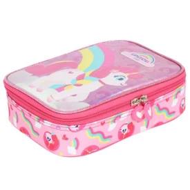 Estojo Escolar Infantil Unicórnio Up4You by Luxcel Ref 41044