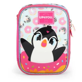 Estojo Escolar Infantil 100 Pens Up4You by Luxcel Ref 41054