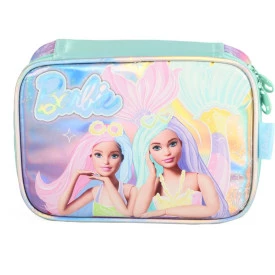 Estojo Escolar Infantil 100 Pens Barbie by Luxcel Ref 41464