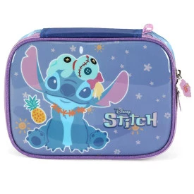 Estojo Escolar Stitch 100 Pens Box Infantil Luxcel Ref 42404
