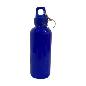 Garrafa Plástica Azul Escuro 600ml com Tampa Rosqueável Rocie Ref.6006