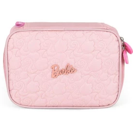Estojo Escolar Infantil 100 Pens Barbie by Luxcel Ref 47714