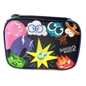Estojo Escolar 100 Pens Divertida Mente by Luxcel Ref 47759