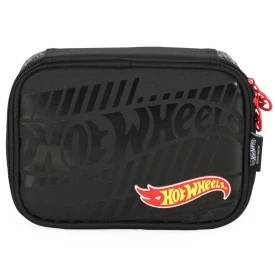 Estojo Escolar Infantil 100 Pens Hot Wheels by Luxcel Ref 47784
