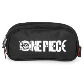 Estojo Escolar One Piece 3 Compartimentos Infantil Luxcel Ref 49806