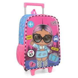 Mochila de Rodinha Feminina Boneca LOL Luxcel Ref.37972