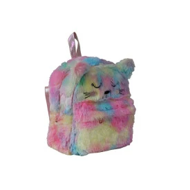 Mochila Feminina Gatinho Com Orelha Santino Colorida LJM24U62