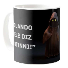 Caneca Estampada Fan Art 325ml Guerra Estrelas by JE.Colors