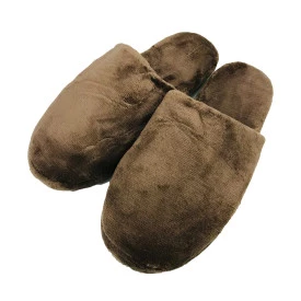 Chinelo masculino felpudo antiderrapante ref  789 tam 41 a 42  Marrom