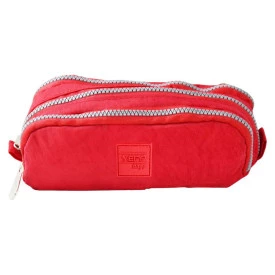 Estojo Infantil Nylon 3 Compartimentos Yepp Ref 13054