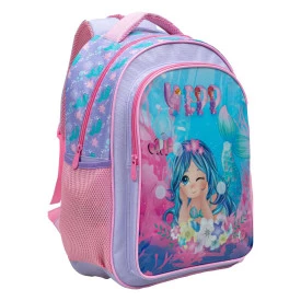 Mochila Costas Feminina Infantil Sereia Yepp Ref 5377-16