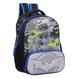 Mochila Costas Masculina Infantil Dark Bat Yepp Ref 6356-16
