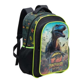 Mochila Costas Masculina Infantil Dinossauro Yepp 6374-16
