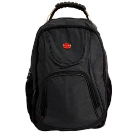 Mochila para Notebook com 3 Compartimentos Cinza Clio